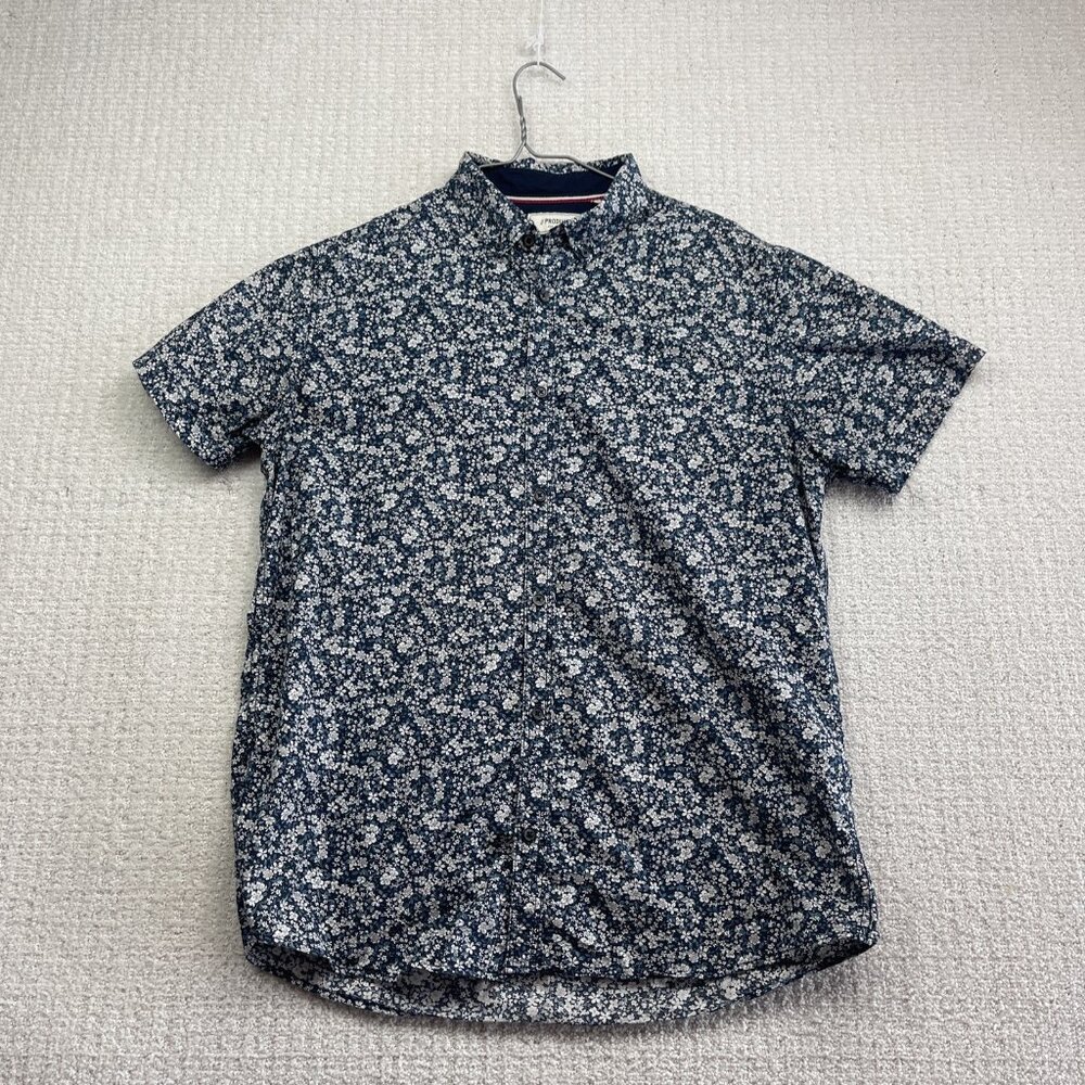 Produkt  Button Up Funky Floral Preppy AOP Shirt Mens XL Short sleeve Summer